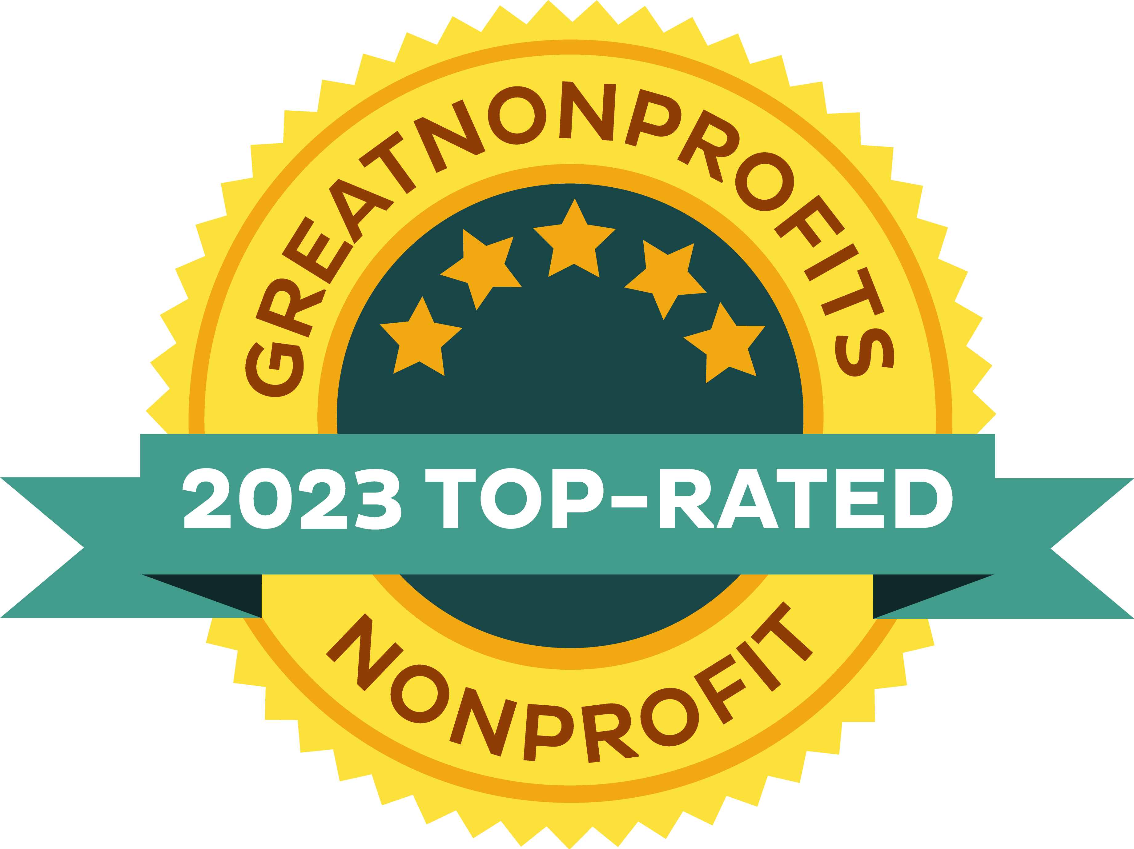 Great Nonprofit Top Rated badge