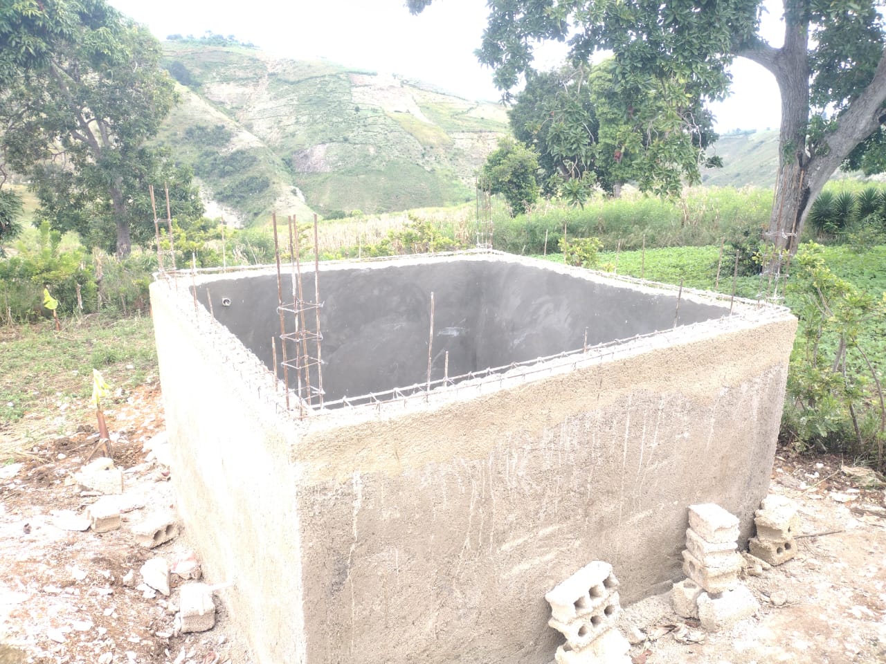 Cistern in Haiti