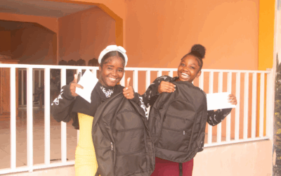 Smiles, school supplies, and so much hope!